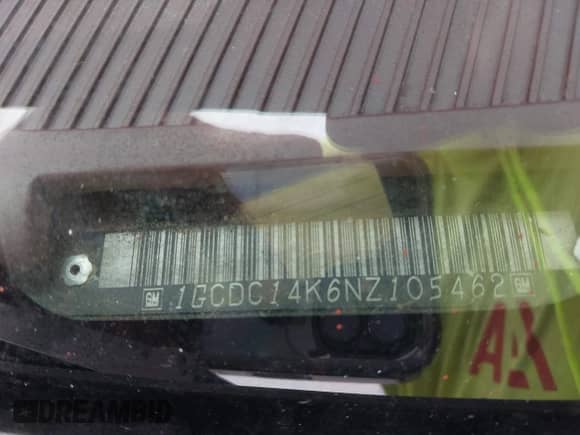 1992 Chevrolet Silverado 1500 с VIN 1GCDC14K6NZ105462, выставлен на аукционе IAAI как лот 42396896 с пробегом 186 985 миль миль и . История ставок и продаж доступна на DreamBid. Изображение 9.