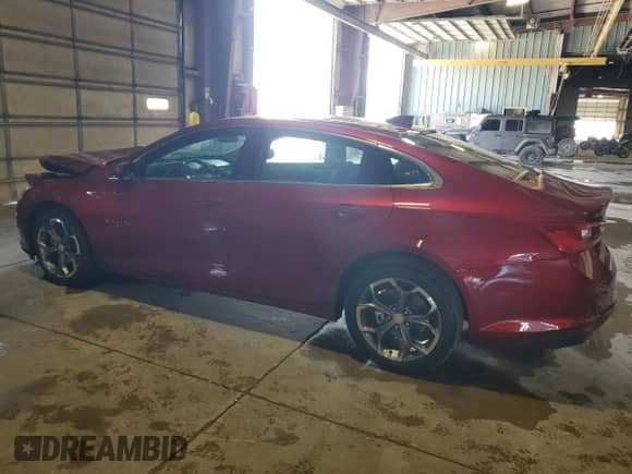 2024 Chevrolet Malibu LT with VIN 1G1ZD5STXRF241387, listed as a Copart auction lot 69511725 with 17,946 mi miles and Salvage title. Bid and sale history available at DreamBid. Image 2.