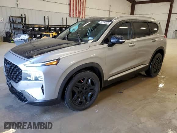 2021 Hyundai Santa Fe Limited с VIN 5NMS44AL6MH334925, выставлен на аукционе Copart как лот 53463895 с пробегом 77 949 миль миль и Чистый • Clean title. История ставок и продаж доступна на DreamBid. Изображение 1.