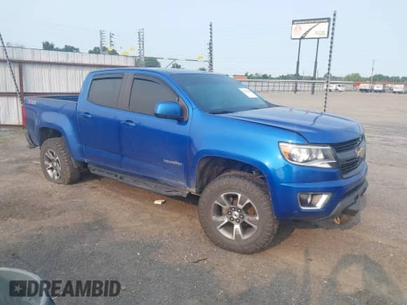 2018 Chevrolet Colorado 4WD Z71 with VIN 1GCGTDEN3J1327148, listed as a IAAI auction lot 42392306 with 70,932 mi miles and . Bid and sale history available at DreamBid. Image 1.