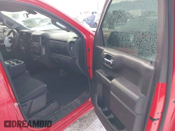 2021 Chevrolet Silverado 1500 Custom with VIN 3GCPYBEK5MG353574, listed as a IAAI auction lot 41403383 with 45,076 mi miles and . Bid and sale history available at DreamBid. Image 5.