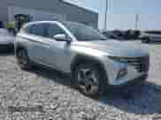 2022 Hyundai Tucson Limited with VIN 5NMJECAEXNH045018, listed as a Copart auction lot 56803625 with 59,007 mi miles and Salvage title. Bid and sale history available at DreamBid. Image 4.