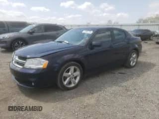 2011 Dodge Avenger Lux with VIN 1B3BD2FG8BN574561, listed as a Copart auction lot 53054765 with 102,742 mi miles and Salvage title. Bid and sale history available at DreamBid. Image 1.