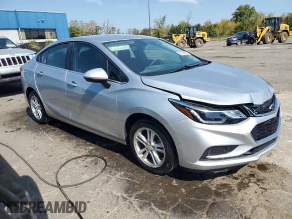 2017 Chevrolet Cruze LT with VIN 1G1BE5SM3H7273078, listed as a Copart auction lot 80786325 with 39,910 mi miles and Clean title. Bid and sale history available at DreamBid. Image 4.