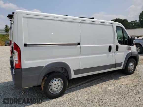 2016 Ram ProMaster Cargo with VIN 3C6TRVAG4GE130920, listed as a Copart auction lot 59109085 with 218,567 mi miles and Clean title. Bid and sale history available at DreamBid. Image 3.