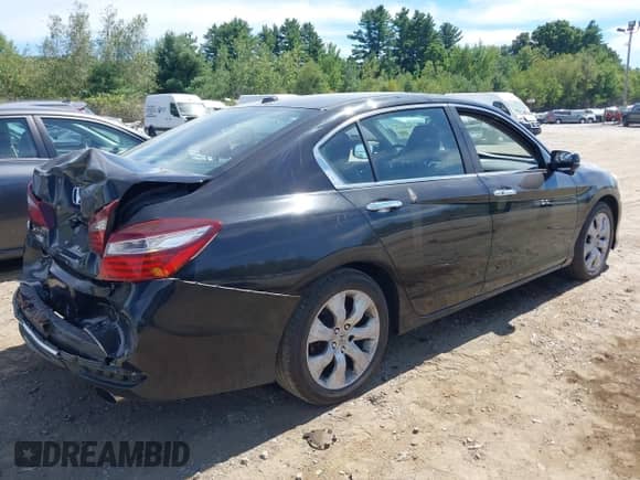 2016 Honda Accord EX-L with VIN 1HGCR2F86GA016754, listed as a IAAI auction lot 43008771 with 134,524 mi miles and . Bid and sale history available at DreamBid. Image 4.