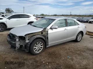 2010 Toyota Camry LE with VIN 4T1BK3EKXAU110168, listed as a Copart auction lot 86289395 with 123,093 mi miles and Salvage title. Bid and sale history available at DreamBid. Image 1.