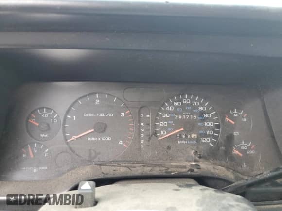 1997 Dodge 3500 с VIN 3B7MF33D2VM565208, выставлен на аукционе Copart как лот 63221345 с пробегом 251 717 миль миль и На запчасти • Non repairable. История ставок и продаж доступна на DreamBid. Изображение 9.