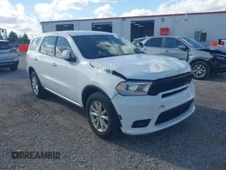2020 Dodge Durango Pursuit with VIN 1C4RDJFG5LC318902, listed as a IAAI auction lot 43274437 with 71,293 mi miles and . Bid and sale history available at DreamBid. Image 1.