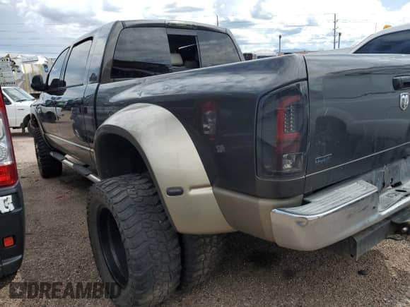 2008 Dodge 3500 Laramie with VIN 3D7MX49A38G224988, listed as a Copart auction lot 65341815 with Not provided miles and Salvage title. Bid and sale history available at DreamBid. Image 2.