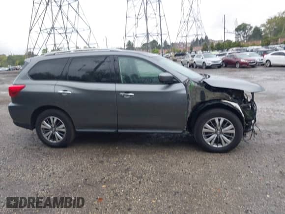 2019 Nissan Pathfinder SL with VIN 5N1DR2MM8KC621662, listed as a IAAI auction lot 43366605 with 73,351 mi miles and . Bid and sale history available at DreamBid. Image 14.