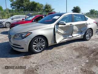 2015 Hyundai Genesis 3.8L с VIN KMHGN4JE1FU033037, выставлен на аукционе IAAI как лот 43267143 с пробегом 156 548 миль миль и . История ставок и продаж доступна на DreamBid. Изображение 2.