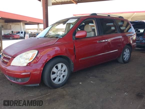 2007 Hyundai Entourage GLS z VIN KNDMC233X76037719, wystawiony jako IAAI lot #42620112 z przebiegiem 209 455 mil mil oraz . Historia ofert i sprzedaży dostępna na DreamBid. Obrazek 2.