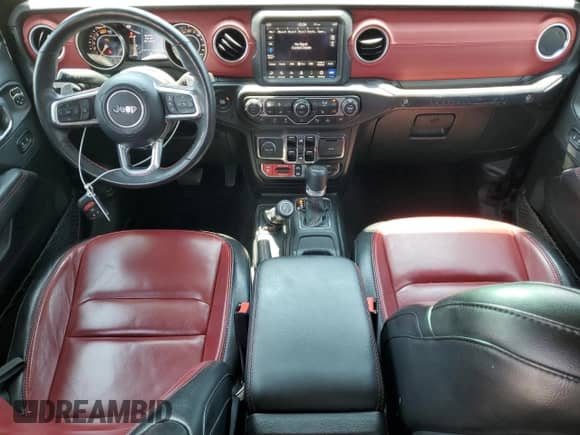 2023 Jeep Wrangler Rubicon 20th Anniversary z VIN 1C4JJXSJ0PW694745, wystawiony jako Copart lot #65167435 z przebiegiem 20 950 mil mil oraz Szkoda całkowita • Salvage title. Historia ofert i sprzedaży dostępna na DreamBid. Obrazek 8.