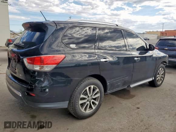 2015 Nissan Pathfinder SL z VIN 5N1AR2MN4FC672058, wystawiony jako Copart lot #81753305 z przebiegiem 141 394 mil mil oraz Szkoda całkowita • Salvage title. Historia ofert i sprzedaży dostępna na DreamBid. Obrazek 3.