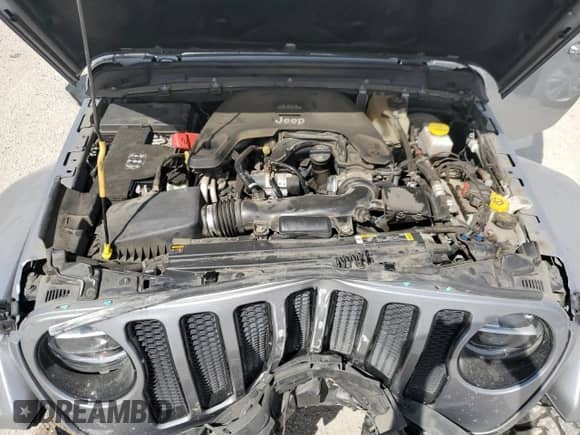 2021 Jeep Wrangler Unlimited Sahara High Altitude with VIN 1C4HJXEG2MW620527, listed as a Copart auction lot 72848894 with 65,598 mi miles and Salvage title. Bid and sale history available at DreamBid. Image 12.