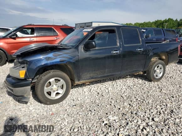 2011 Chevrolet Colorado 1LT with VIN 1GCDSCFE0B8121745, listed as a Copart auction lot 58164245 with Not provided miles and Clean title. Bid and sale history available at DreamBid. Image 1.