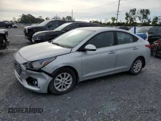 2020 Hyundai Accent SEL with VIN 3KPC24A62LE118547, listed as a Copart auction lot 80966505 with 21,835 mi miles and Non repairable. Bid and sale history available at DreamBid. Image 1.