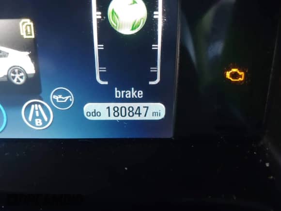 2012 Chevrolet Volt с VIN 1G1RD6E41CU106196, выставлен на аукционе IAAI как лот 43452725 с пробегом 180 847 миль миль и . История ставок и продаж доступна на DreamBid. Изображение 12.