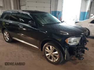 2013 Dodge Durango Crew with VIN 1C4RDJDG2DC670338, listed as a IAAI auction lot 42434949 with 176,202 mi miles and . Bid and sale history available at DreamBid. Image 1.