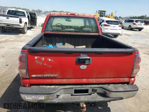 2007 Chevrolet Silverado 1500 LS with VIN 2GCEC13V771134822, listed as a Copart auction lot 70054395 with 81,190 mi miles and Clean title. Bid and sale history available at DreamBid. Image 6.