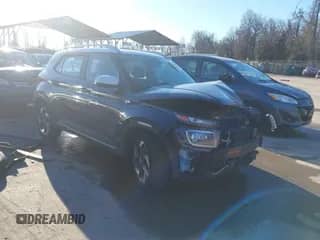 2020 Hyundai Venue SEL with VIN KMHRC8A34LU047689, listed as a IAAI auction lot 41204146 with 78,870 mi miles and . Bid and sale history available at DreamBid. Image 1.
