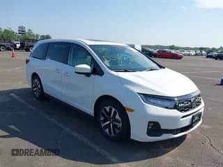 2025 Honda Odyssey EX-L с VIN 5FNRL6H61SB045303, выставлен на аукционе IAAI как лот 42794536 с пробегом 3 368 миль миль и . История ставок и продаж доступна на DreamBid. Изображение 1.