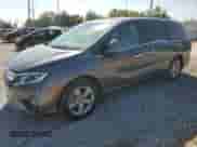 2020 Honda Odyssey EX-L с VIN 5FNRL6H75LB062566, выставлен на аукционе Copart как лот 81938305 с пробегом 48 077 миль миль и Списание • Salvage title. История ставок и продаж доступна на DreamBid. Изображение 1.