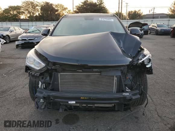 2017 Hyundai Santa Fe Limited Ultimate with VIN KM8SRDHF3HU212101, listed as a Copart auction lot 81273465 with 60,161 mi miles and Salvage title. Bid and sale history available at DreamBid. Image 5.