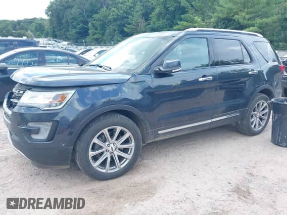 2017 Ford Explorer Limited z VIN 1FM5K8F84HGB88645, wystawiony jako IAAI lot #43043691 z przebiegiem 107 229 mil mil oraz . Historia ofert i sprzedaży dostępna na DreamBid. Obrazek 2.