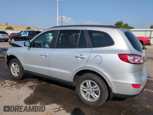 2012 Hyundai Santa Fe GLS with VIN 5XYZGDAB8CG096307, listed as a Copart auction lot 66406595 with 76,375 mi miles and Salvage title. Bid and sale history available at DreamBid. Image 2.