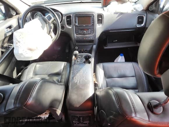 2013 Dodge Durango Crew with VIN 1C4RDJDGXDC674251, listed as a Copart auction lot 70298395 with 189,305 mi miles and Salvage title. Bid and sale history available at DreamBid. Image 8.