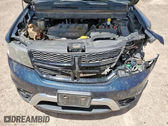 2015 Dodge Journey Crossroad with VIN 3C4PDCGB1FT577532, listed as a Copart auction lot 66722485 with 191,264 mi miles and Salvage title. Bid and sale history available at DreamBid. Image 12.