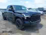 2024 Toyota Tundra SR5 with VIN 5TFLA5DA5RX163743, listed as a IAAI auction lot 42474318 with 30,136 mi miles and . Bid and sale history available at DreamBid. Image 1.