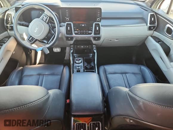 2023 Kia Sorento SX Prestige with VIN KNDRKDLG9P5171148, listed as a Copart auction lot 71558825 with 25,998 mi miles and Salvage title. Bid and sale history available at DreamBid. Image 8.