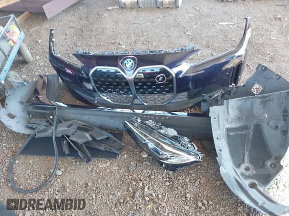 2023 BMW i4 eDrive35 with VIN WBY43AW09PFP53618, listed as a IAAI auction lot 43119545 with 20,281 mi miles and . Bid and sale history available at DreamBid. Image 12.