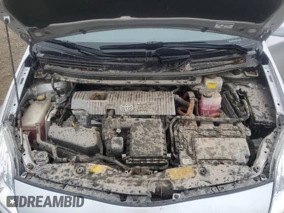 2012 Toyota Prius Three with VIN JTDKN3DU4C1539065, listed as a Copart auction lot 81664585 with 90,338 mi miles and Salvage title. Bid and sale history available at DreamBid. Image 11.