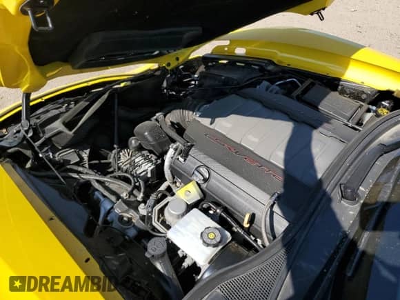 2019 Chevrolet Corvette 3LT with VIN 1G1YF3D75K5111314, listed as a Copart auction lot 80885115 with 35,693 mi miles and Salvage title. Bid and sale history available at DreamBid. Image 11.