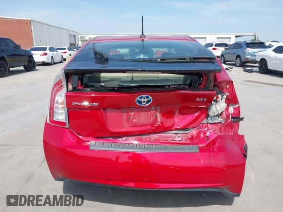 2012 Toyota Prius One with VIN JTDKN3DU8C5499775, listed as a IAAI auction lot 42065022 with 104,499 mi miles and . Bid and sale history available at DreamBid. Image 16.