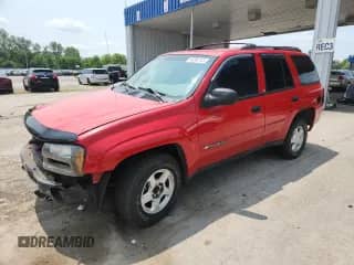 2002 Chevrolet TrailBlazer LS with VIN 1GNDT13S222187218, listed as a Copart auction lot 60282145 with 173,423 mi miles and Salvage title. Bid and sale history available at DreamBid. Image 1.