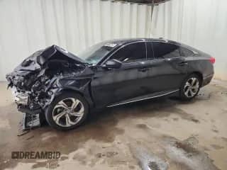 2018 Honda Accord EX z VIN 1HGCV1F48JA092356, wystawiony jako Copart lot #71174625 z przebiegiem 99 999 mil mil oraz Czysty tytuł • Clean title. Historia ofert i sprzedaży dostępna na DreamBid. Obrazek 1.