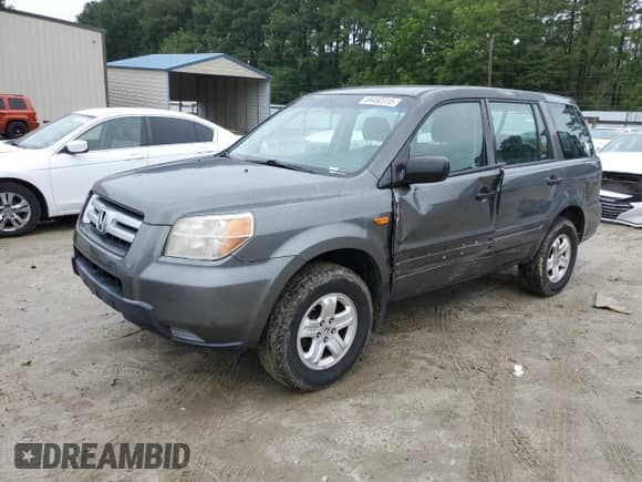 2007 Honda Pilot LX с VIN 2HKYF18127H523991, выставлен на аукционе Copart как лот 69492315 с пробегом 136 251 миль миль и Списание • Salvage title. История ставок и продаж доступна на DreamBid. Изображение 1.