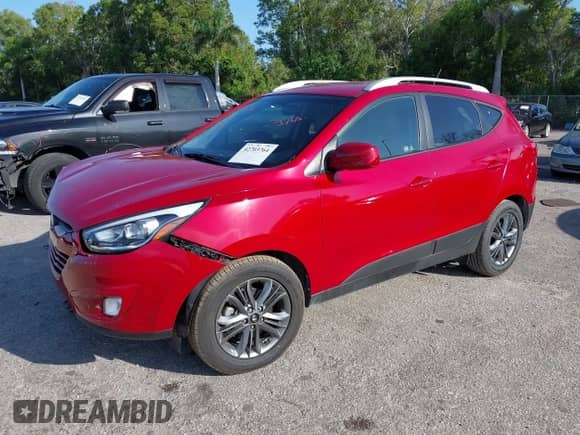 2015 Hyundai Tucson Limited z VIN KM8JU3AG9FU113402, wystawiony jako IAAI lot #42703764 z przebiegiem 41 620 mil mil oraz . Historia ofert i sprzedaży dostępna na DreamBid. Obrazek 2.