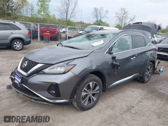 2019 Nissan Murano SL с VIN 5N1AZ2MS9KN149994, выставлен на аукционе IAAI как лот 42154898 с пробегом 27 590 миль миль и . История ставок и продаж доступна на DreamBid. Изображение 2.