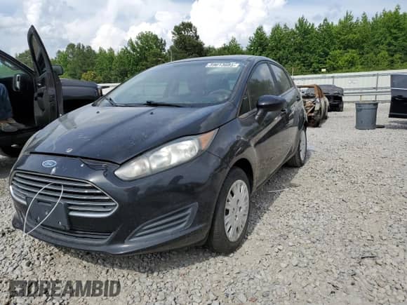 2015 Ford Fiesta S with VIN 3FADP4TJ6FM164485, listed as a Copart auction lot 59613685 with Not provided miles and Clean title. Bid and sale history available at DreamBid. Image 1.