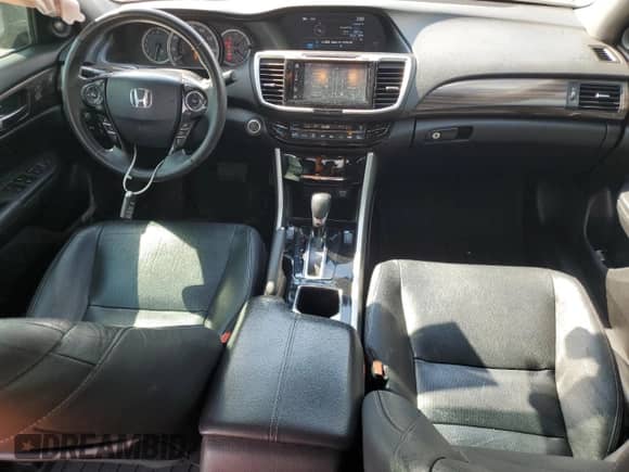 2017 Honda Accord Touring with VIN 1HGCR3F96HA034302, listed as a Copart auction lot 80482705 with 120,100 mi miles and Salvage title. Bid and sale history available at DreamBid. Image 8.