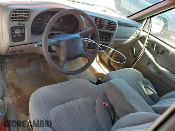 1999 Chevrolet S-10 LS with VIN 1GCCS19X1X8100889, listed as a Copart auction lot 84554115 with 100,468 mi miles and Salvage title. Bid and sale history available at DreamBid. Image 8.