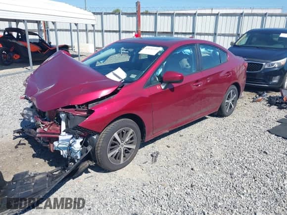 2022 Subaru Impreza Premium with VIN 4S3GKAD68N3606911, listed as a IAAI auction lot 43133737 with 51,046 mi miles and . Bid and sale history available at DreamBid. Image 18.