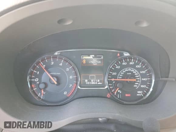 2018 Subaru WRX Premium z VIN JF1VA1C69J9839625, wystawiony jako Copart lot #69111535 z przebiegiem 101 864 mil mil oraz Szkoda całkowita • Salvage title. Historia ofert i sprzedaży dostępna na DreamBid. Obrazek 9.