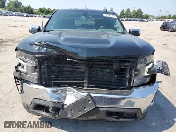 2021 Chevrolet Silverado 1500 LT with VIN 3GCUYDED5MG104448, listed as a Copart auction lot 69136725 with 92,739 mi miles and Salvage title. Bid and sale history available at DreamBid. Image 5.